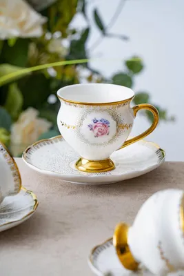 Dianna 6 Kişilik Kahve Fincanı Takımı - 90 ml