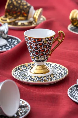 Taliana 6 Kişilik Kahve Fincanı Takımı - 90 ml