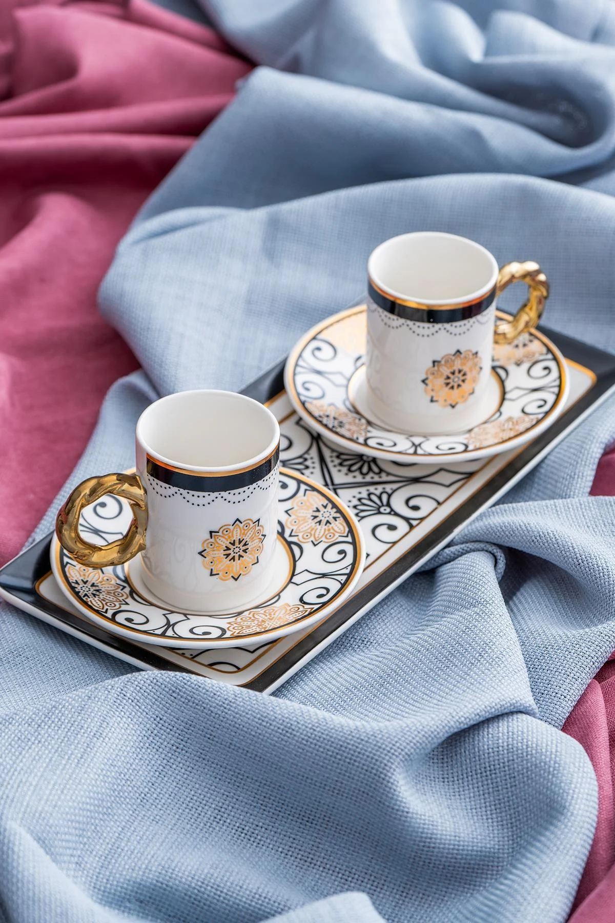 Francesca 2 Kişilik Porselen Kahve Fincanı Takımı - 90 ml · 4. fotoğraf