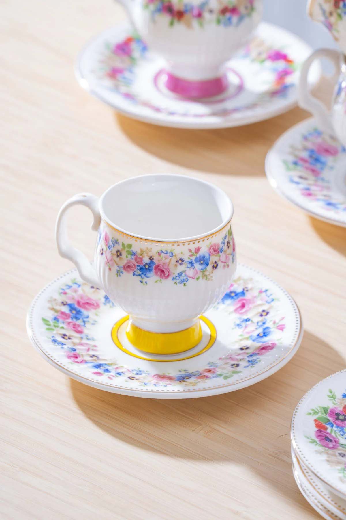 Despina 6 Kişilik Porselen Kahve Fincan Takımı - 90 ml · 2. fotoğraf