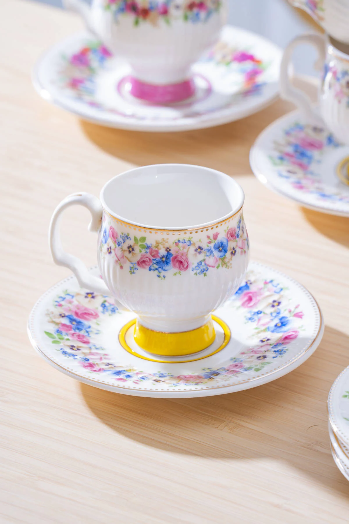 Despina 6 Kişilik Porselen Kahve Fincan Takımı - 90 ml · 5. fotoğraf