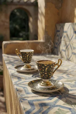 Talina 2 Kişilik Kahve Fincan Takımı - 90 ml