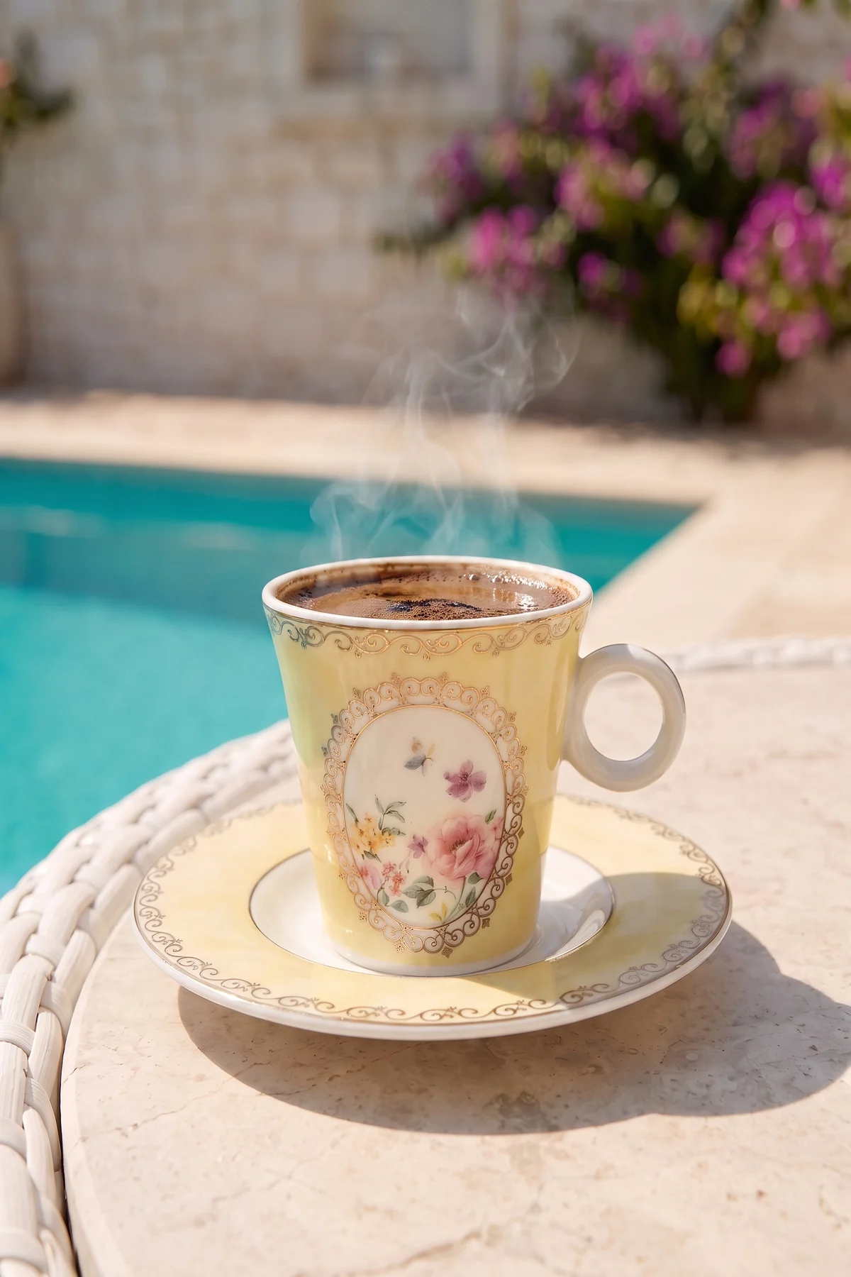 Hilda 6 Kişilik Porselen Kahve Fincanı Takımı - 90 ml · 3. fotoğraf