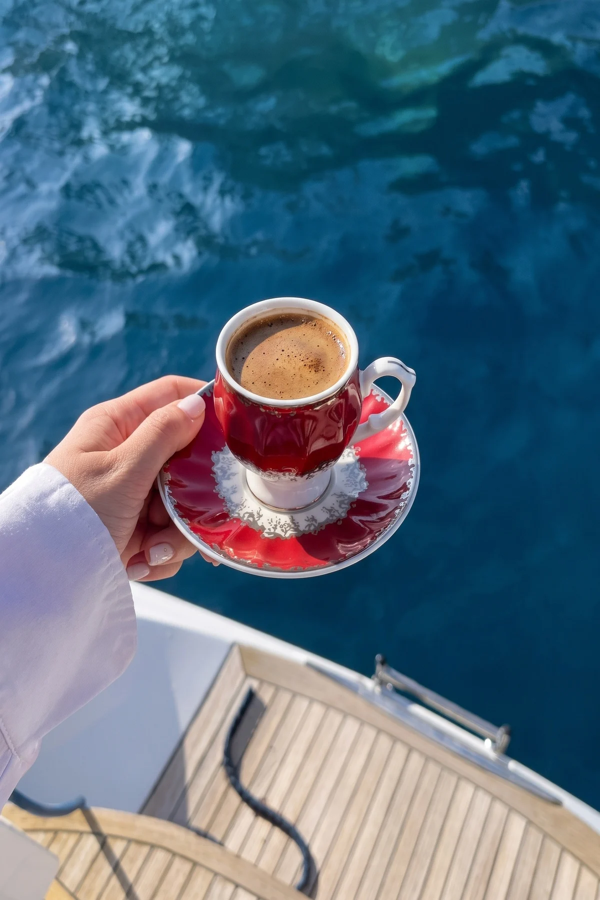 Zetian 6 Kişilik Porselen Kahve Fincanı Takımı - 90 ml · 3. fotoğraf