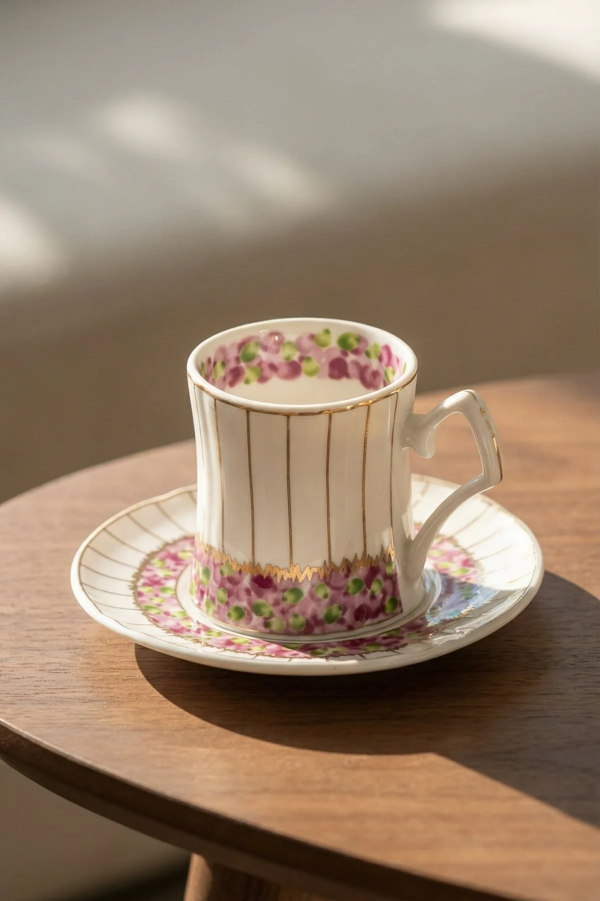 Samira 6 Kişilik Porselen Kahve Fincan Takımı - 90 ml · 2. fotoğraf
