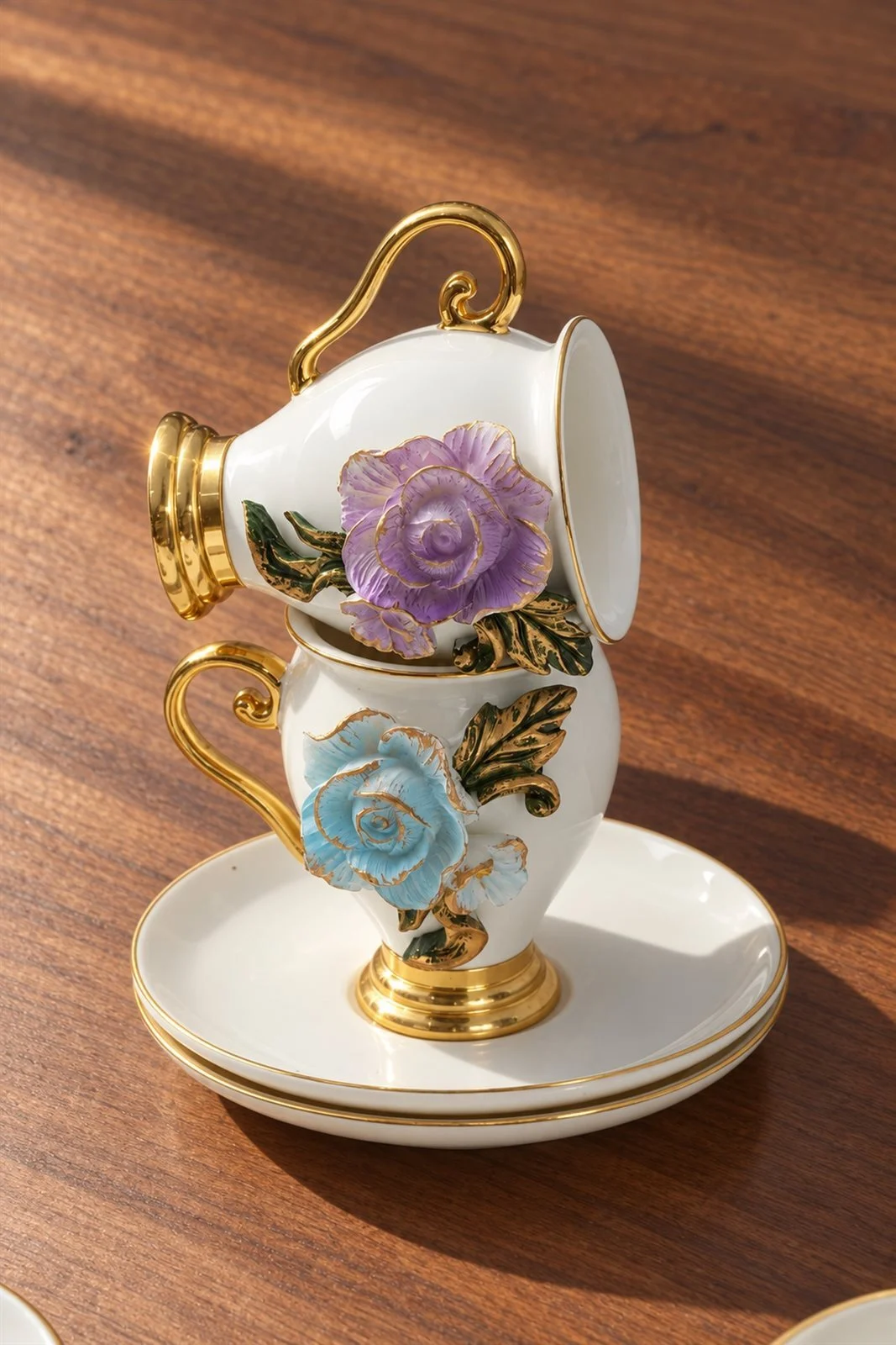 Moon Stone 6 Kişilik Porselen Kahve Fincan Takımı - 90 ml · 11. fotoğraf