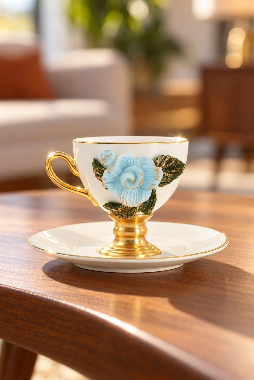Cosmia 6 Kişilik Porselen Kahve Fincan Takımı - 90 ml · 10. fotoğraf