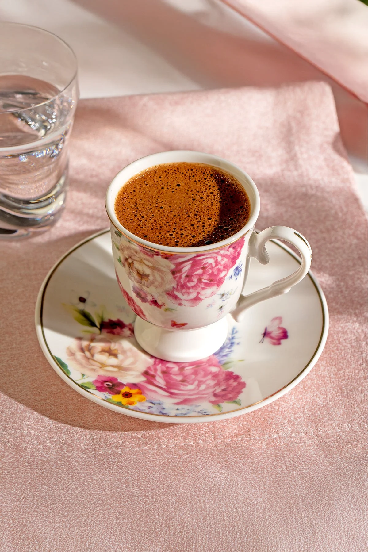 Öykü 6 Kişilik 12 Parça Porselen Kahve Fincan Takımı · 3. fotoğraf
