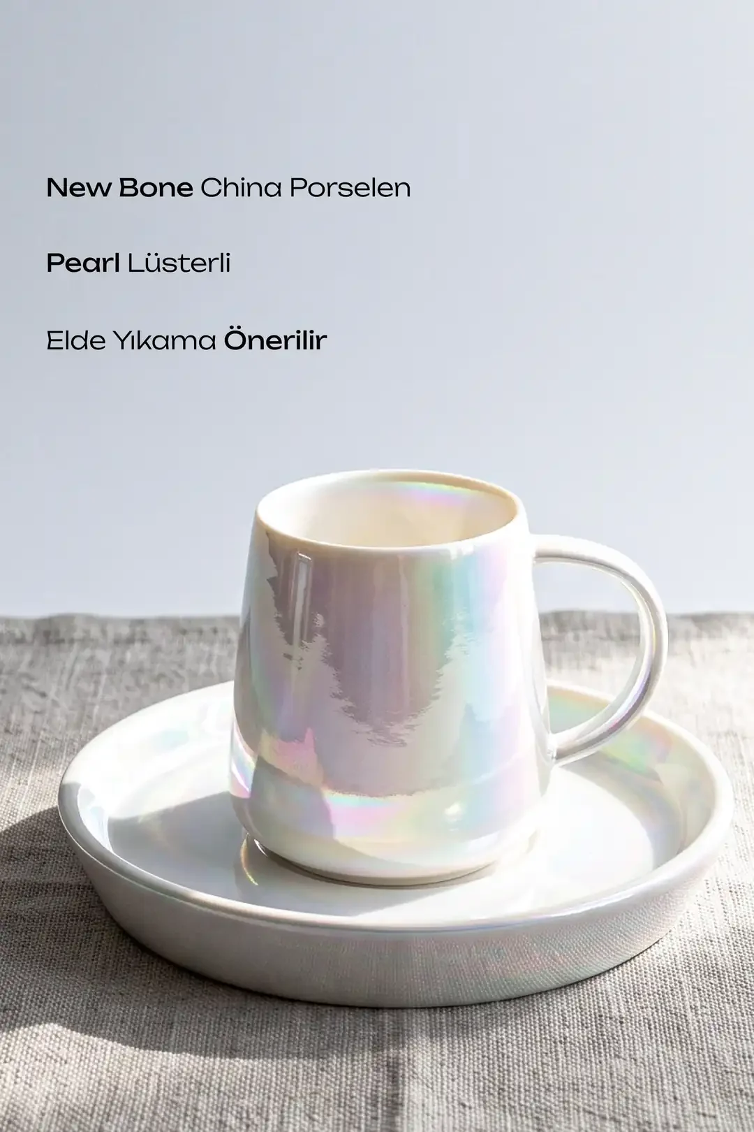 Pearl Porselen Lüster 6 Kişilik Kahve Fincanı Takımı · 2. fotoğraf