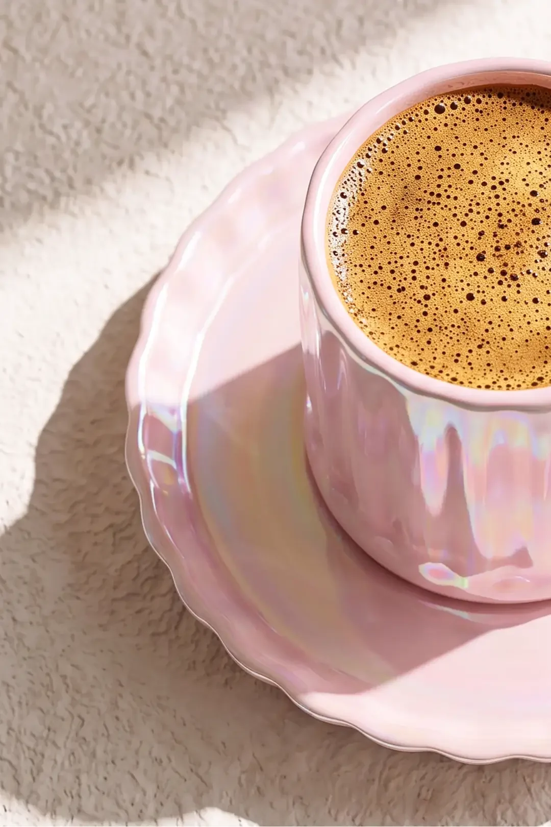 Pink Line Porselen 6 Kişilik Kahve Fincanı Takımı · 4. fotoğraf